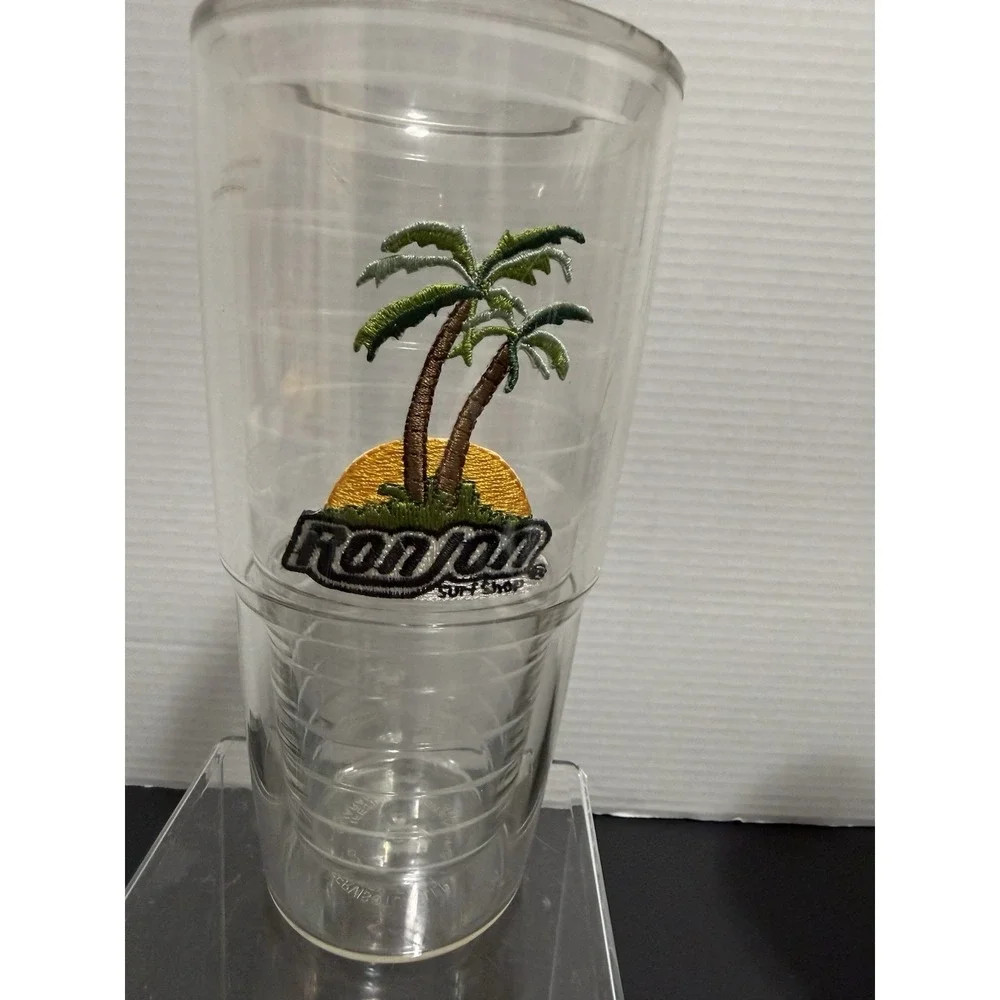 Ron Jon Surf Shop Palm Trees 24oz Tervis Tumbler Travel Cup NO LID‎